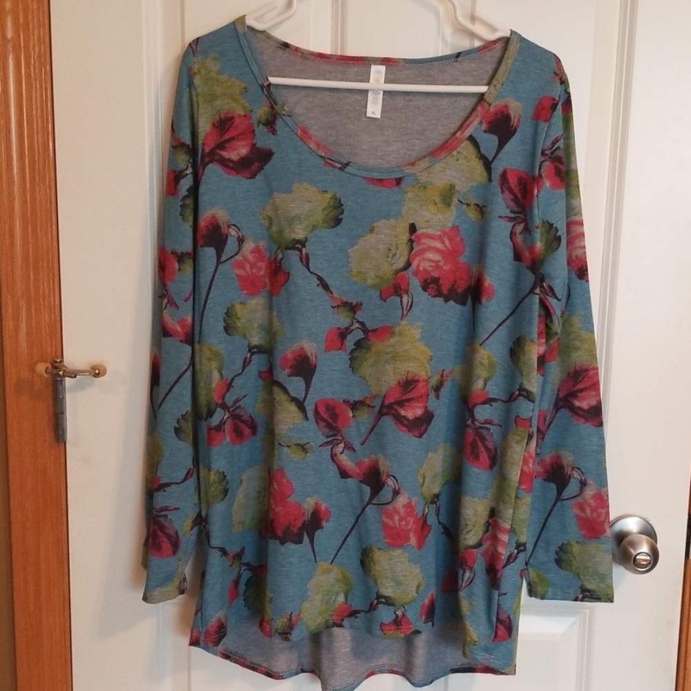 Lularoe XL floral Lynnae